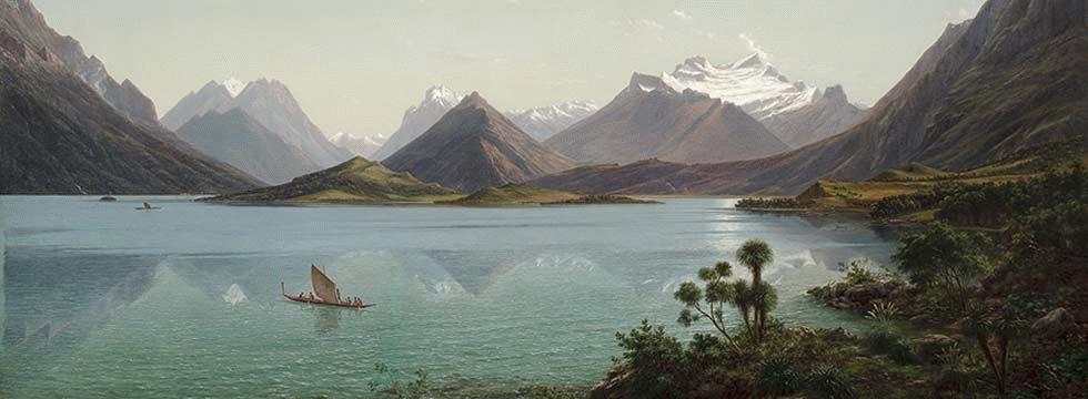 Eugene von Guerard Lake Wakati