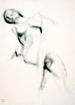`Untitled`, 2004, graphite on