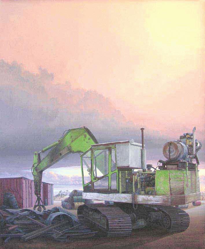 An Hydraulic Excavator