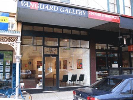 Vanguard front of gallery