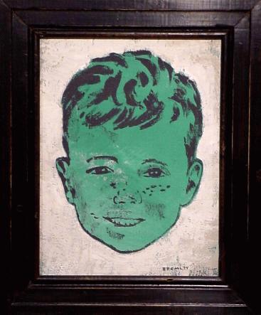 David Bromley, Boy, 2001, acry